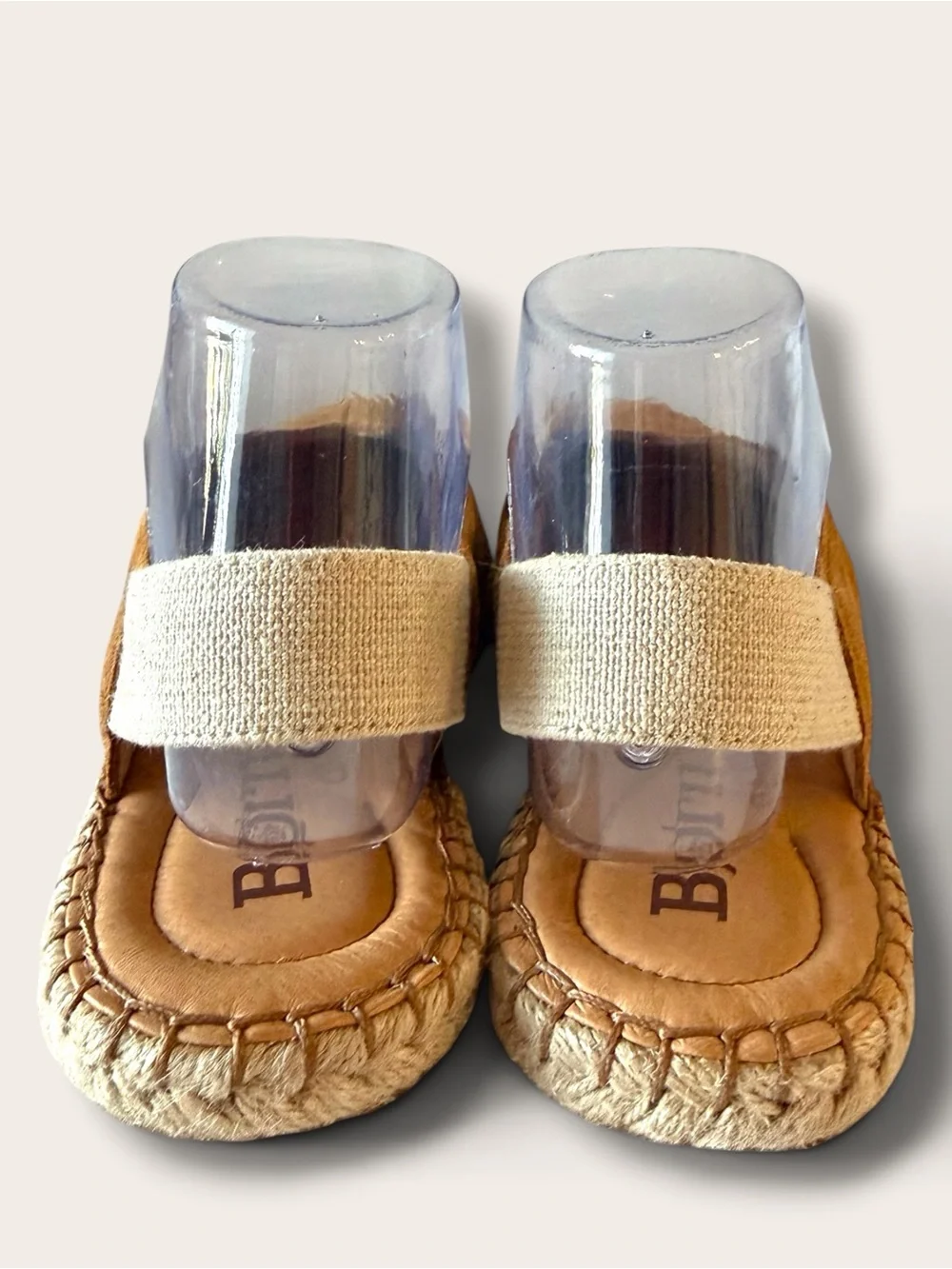 Born Brown Suede Slip-On Espadrilles